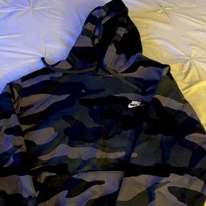 Men’s Nike Camo Hoodie.